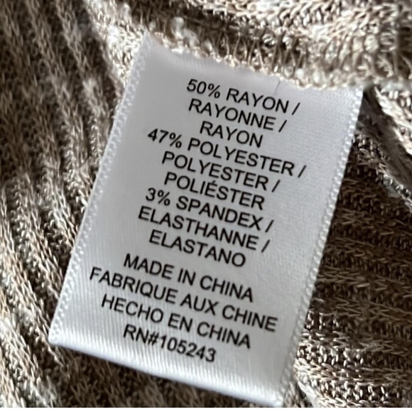 Hiatus Ribbed Long midi Cardigan Medium - Picture 5 of 5